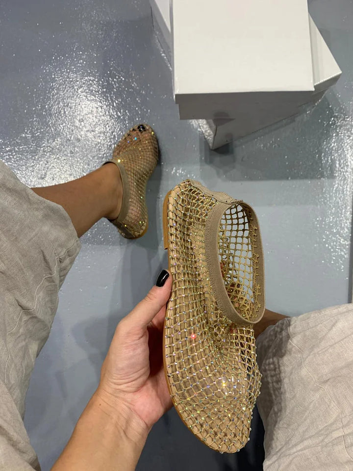 Vogany - Modeglitrende sandaler