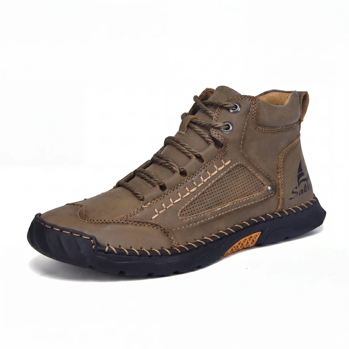 VogSalkin 2.0 - Stivali Barefoot tutto terreno con suola vulcanizzata e pelle vegana impermeabile