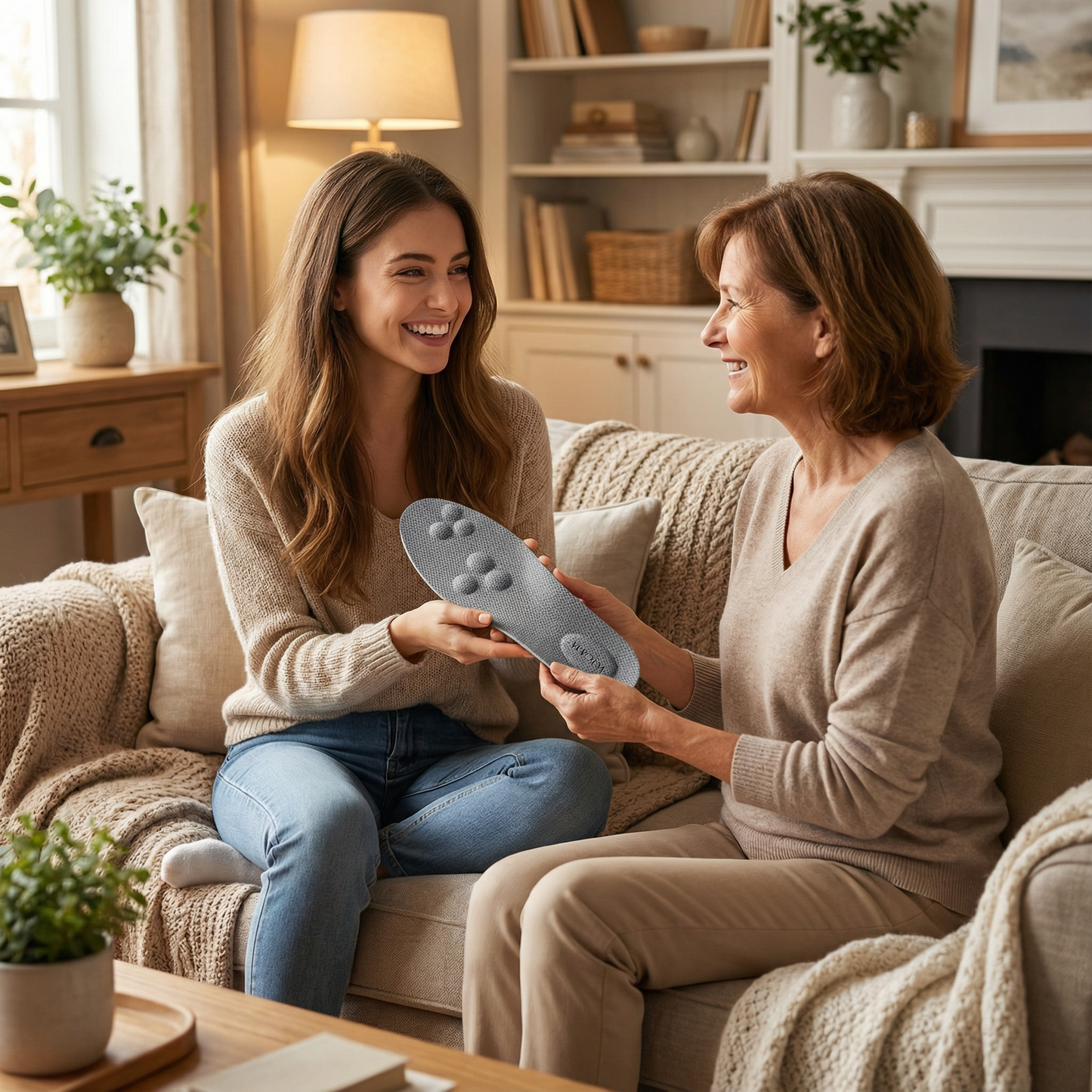 4Dマッサージインソール - アクティブな痛みの緩和と痛みのない歩行 