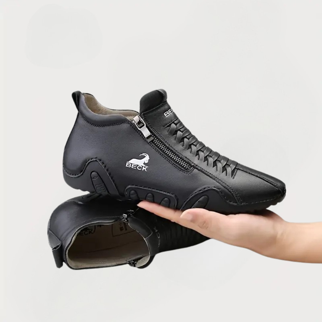 VogBeck 2.0 – Breathable Orthopedic Shoes with Double Zip Comfort 