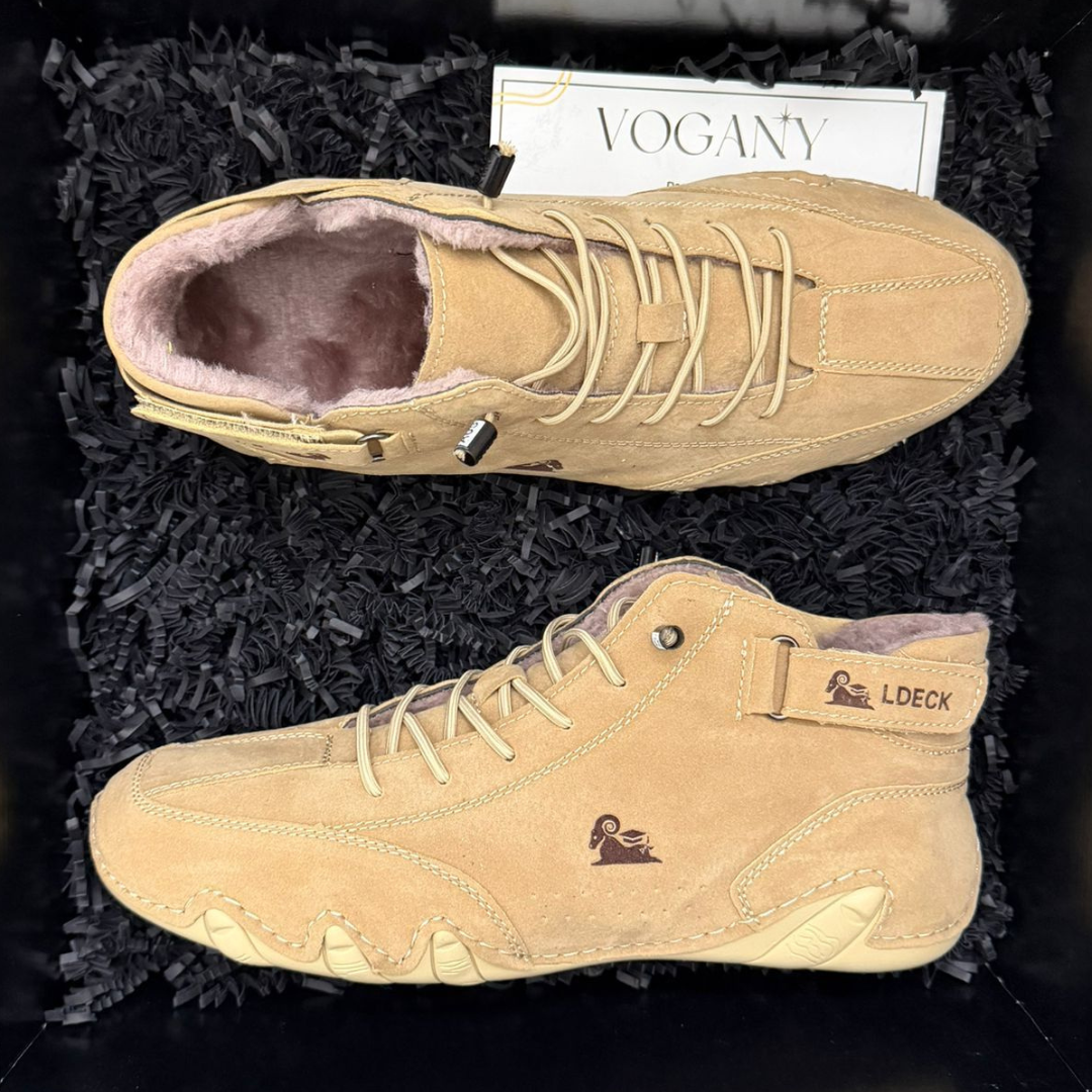 VogLdeck 3.0 – Vinter ortopediska skor fodrade med päls 