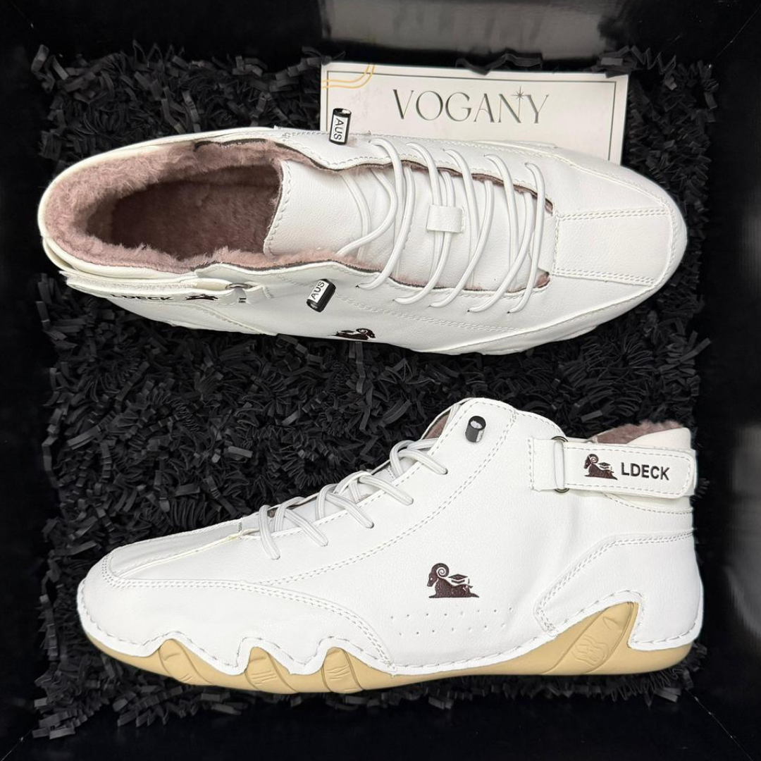 VogLdeck 3.0 – Vinter ortopediska skor fodrade med päls 