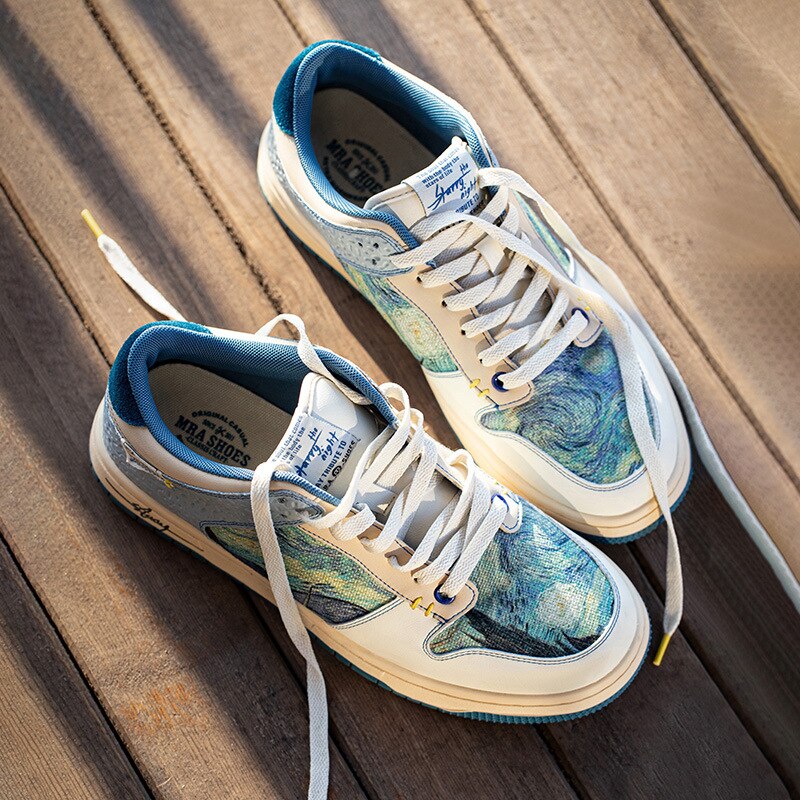 Sneakers inspireret af Van Gogh Starry Night