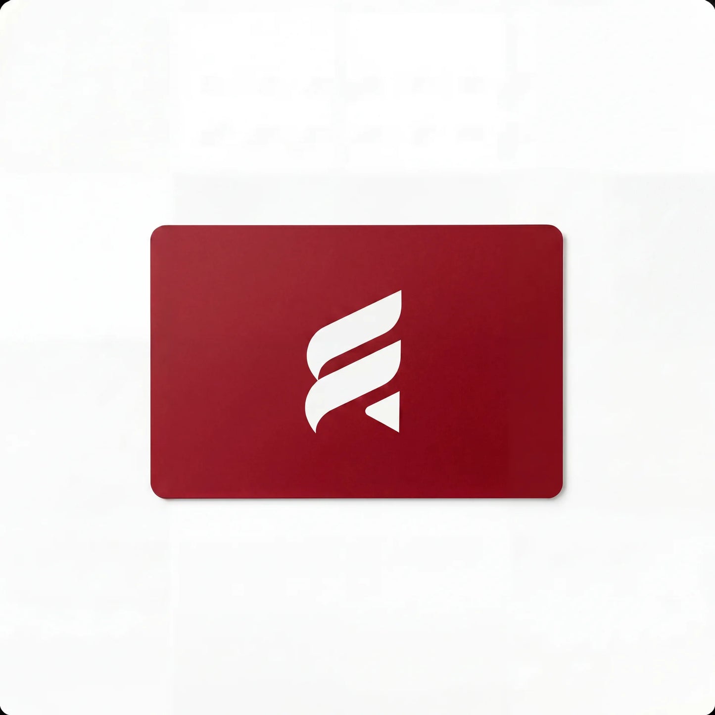 Cartão Presente Vermelho 